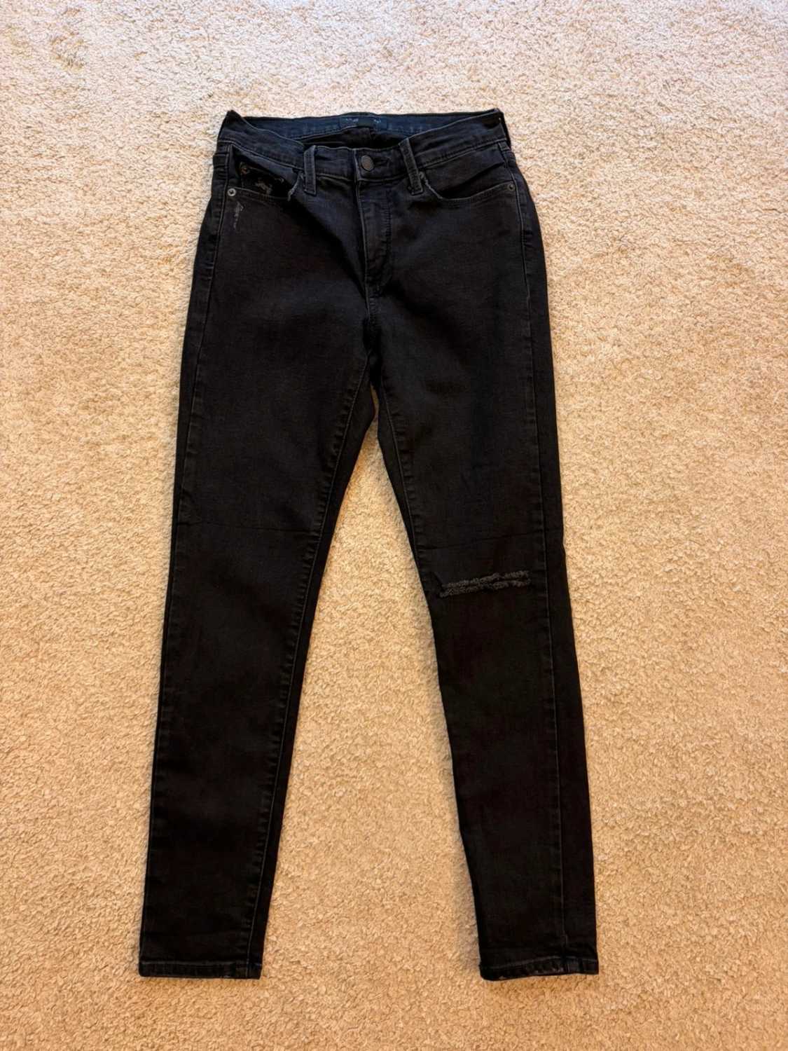 Jeans Banana Republic High Rise Skinny Troués - Taille W25