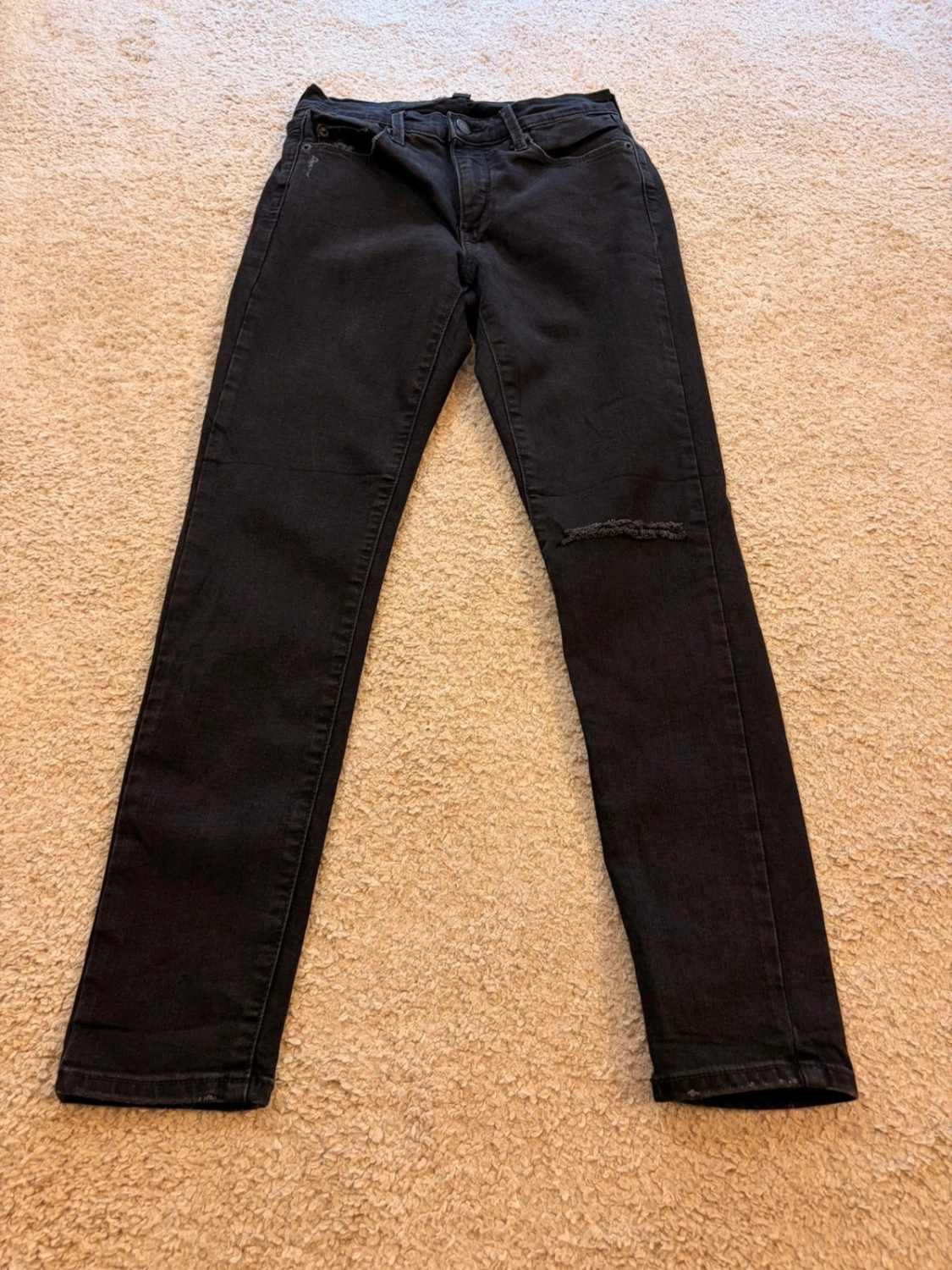 Jeans Banana Republic High Rise Skinny Troués - Taille W25