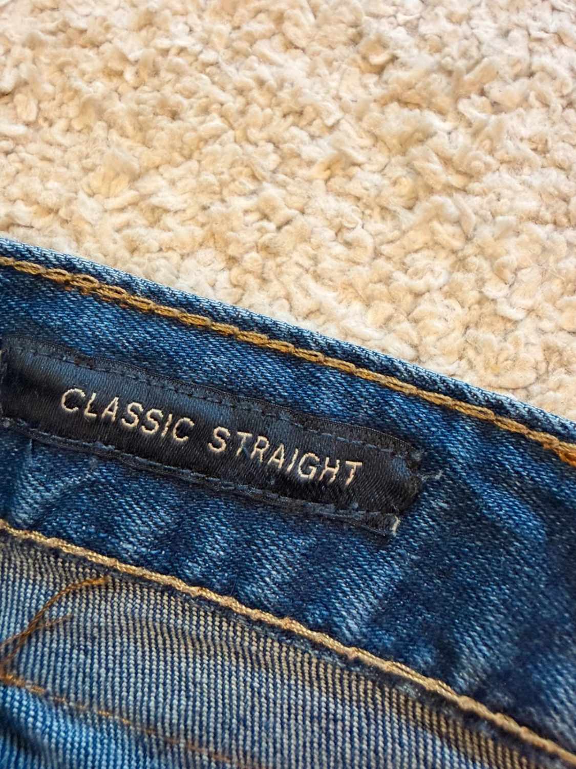 🍀👖 Jeans Lucky Brand "Handcrafted Classic Straight" Bleu - Artisanat & Style