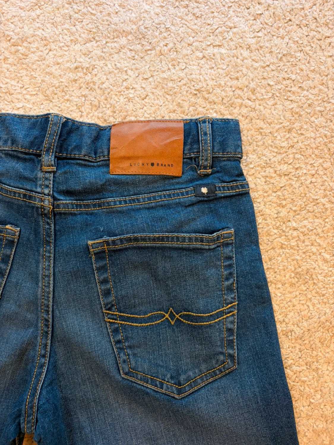 🍀👖 Jeans Lucky Brand "Handcrafted Classic Straight" Bleu - Artisanat & Style