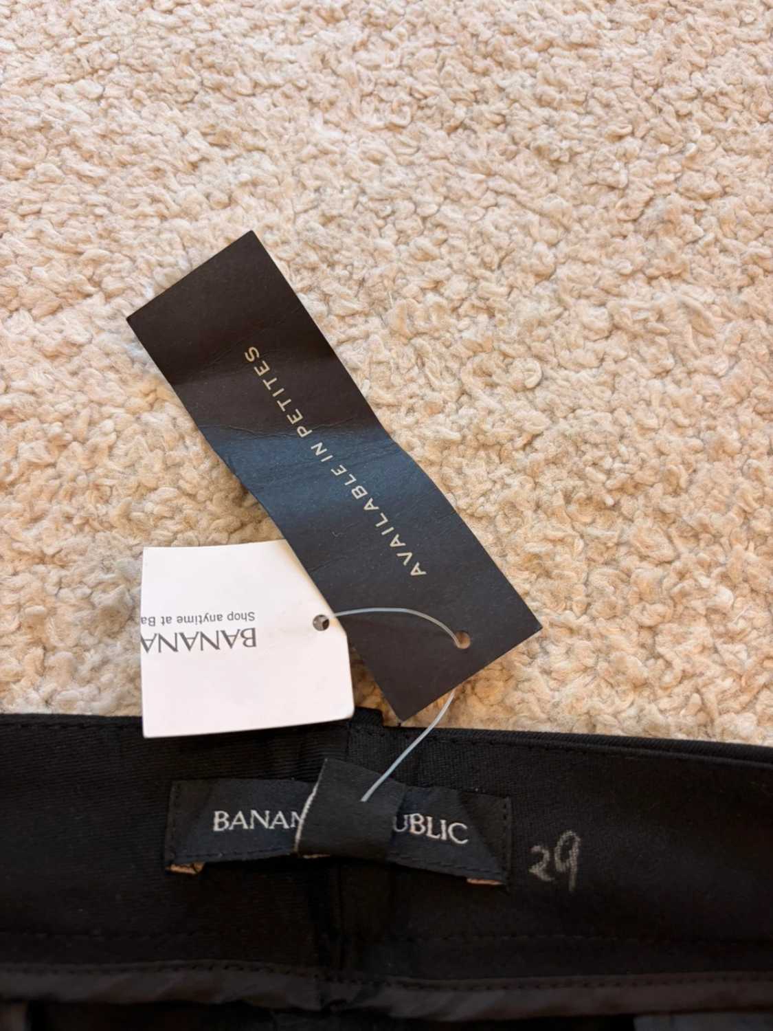 Pantalon Banana Republic Wide-Leg Crop Noir - XL (Neuf)