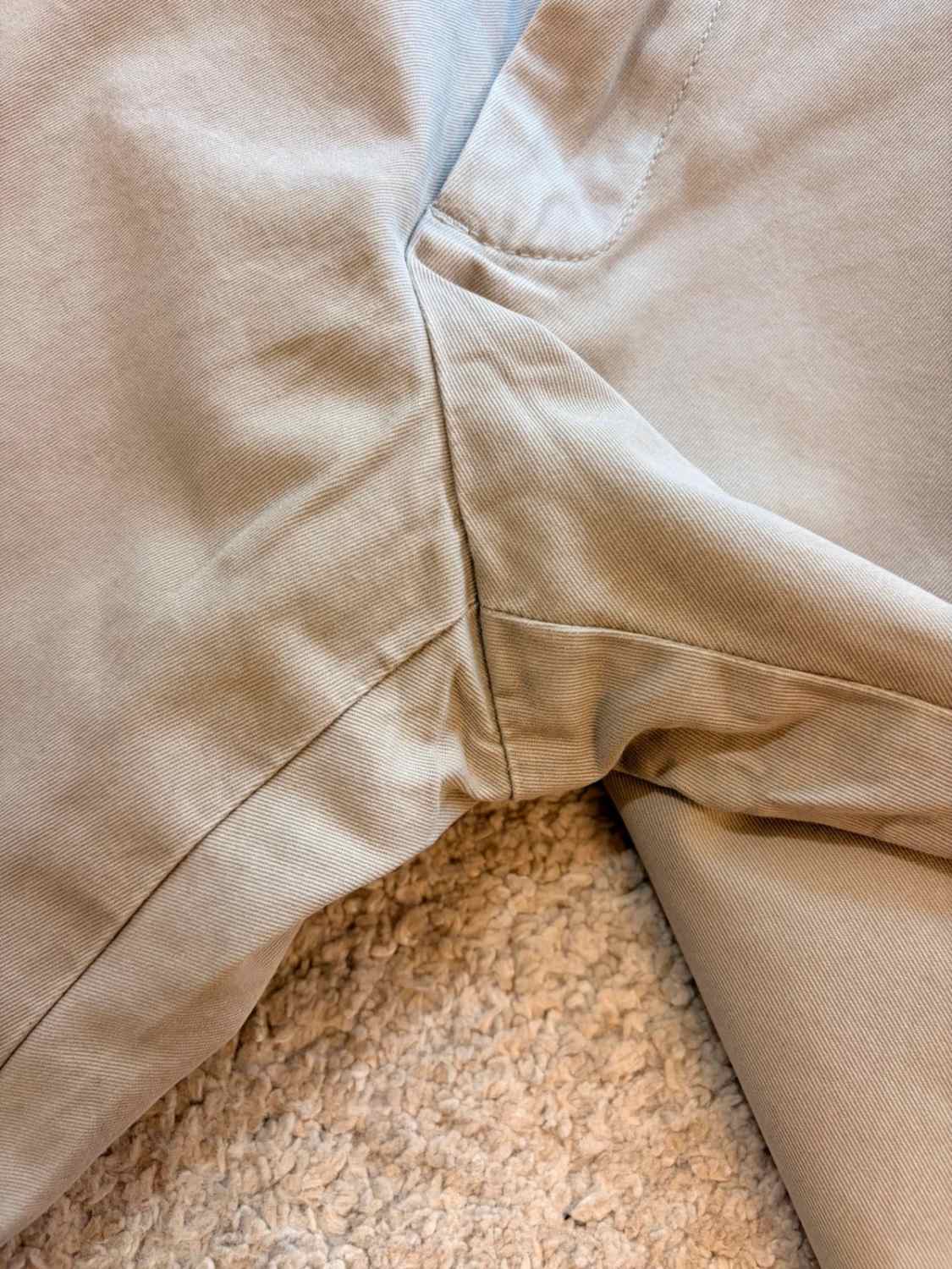 Pantalon Banana Republic Gavin Straight Fit Gris - 35/32
