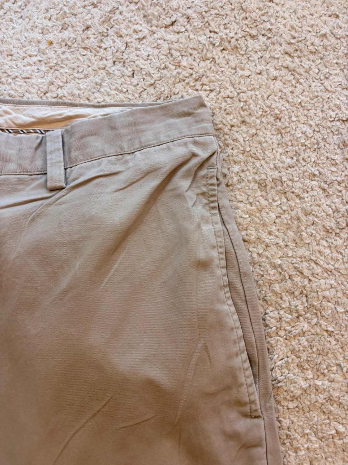 Pantalon Banana Republic Gavin Straight Fit Gris - 35/32