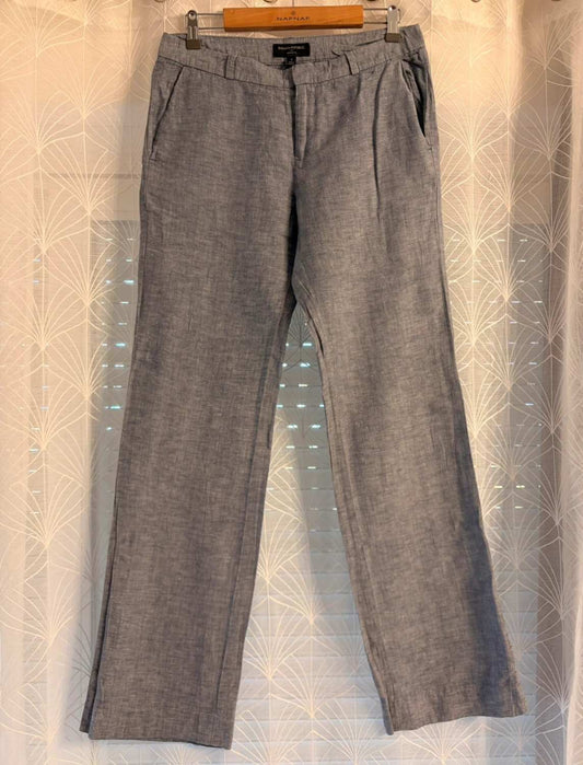 Pantalon Banana Republic Martin Fit Lin Bleu Clair - W30