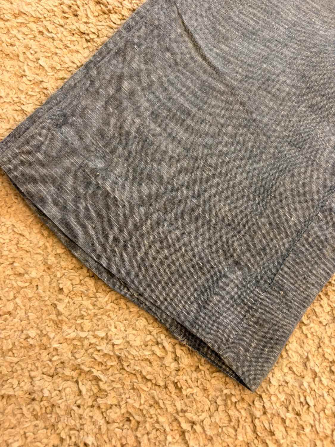 Pantalon Banana Republic Martin Fit Lin Bleu Clair - W30