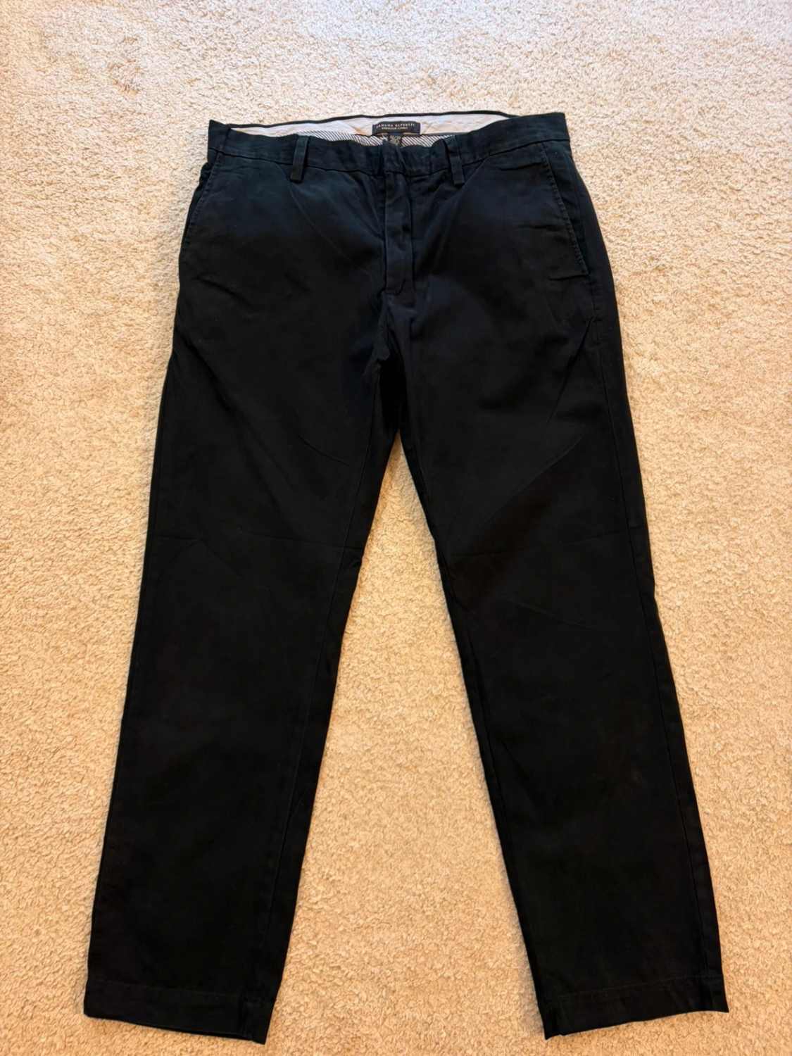 Pantalon Banana Republic Emerson Chino Noir - Taille W32