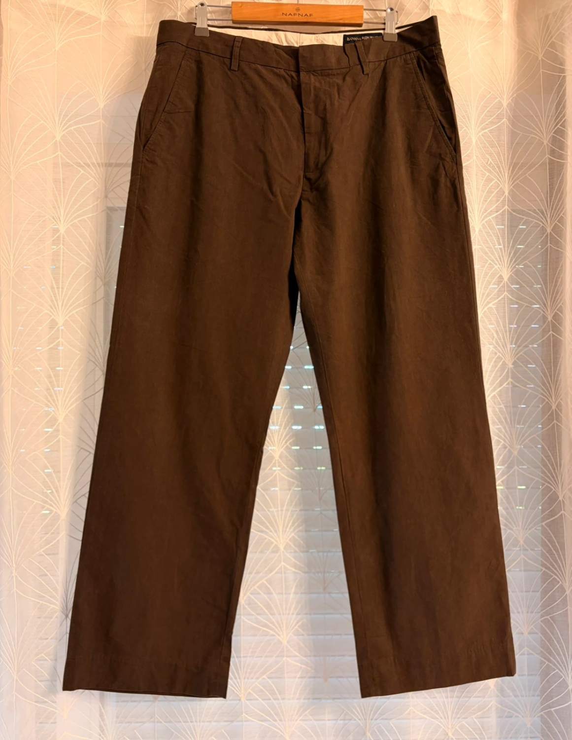 Pantalon Banana Republic Marron - Taille XXL (35/30)