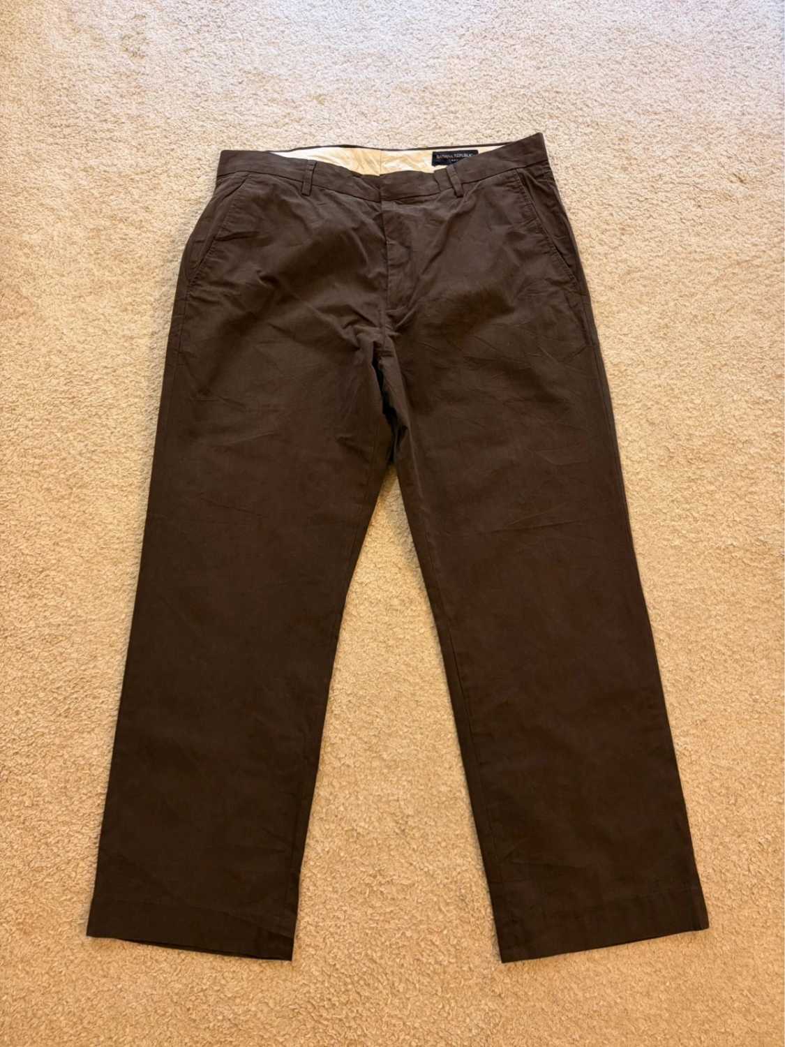 Pantalon Banana Republic Marron - Taille XXL (35/30)