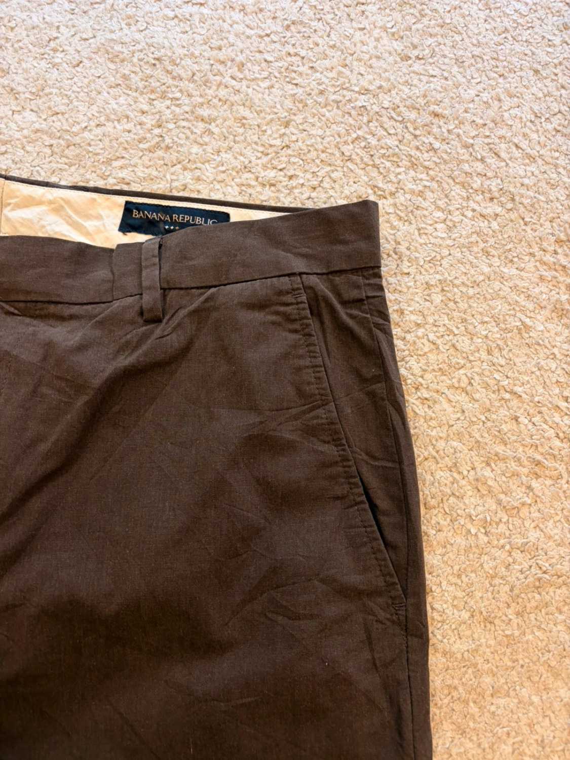 Pantalon Banana Republic Marron - Taille XXL (35/30)