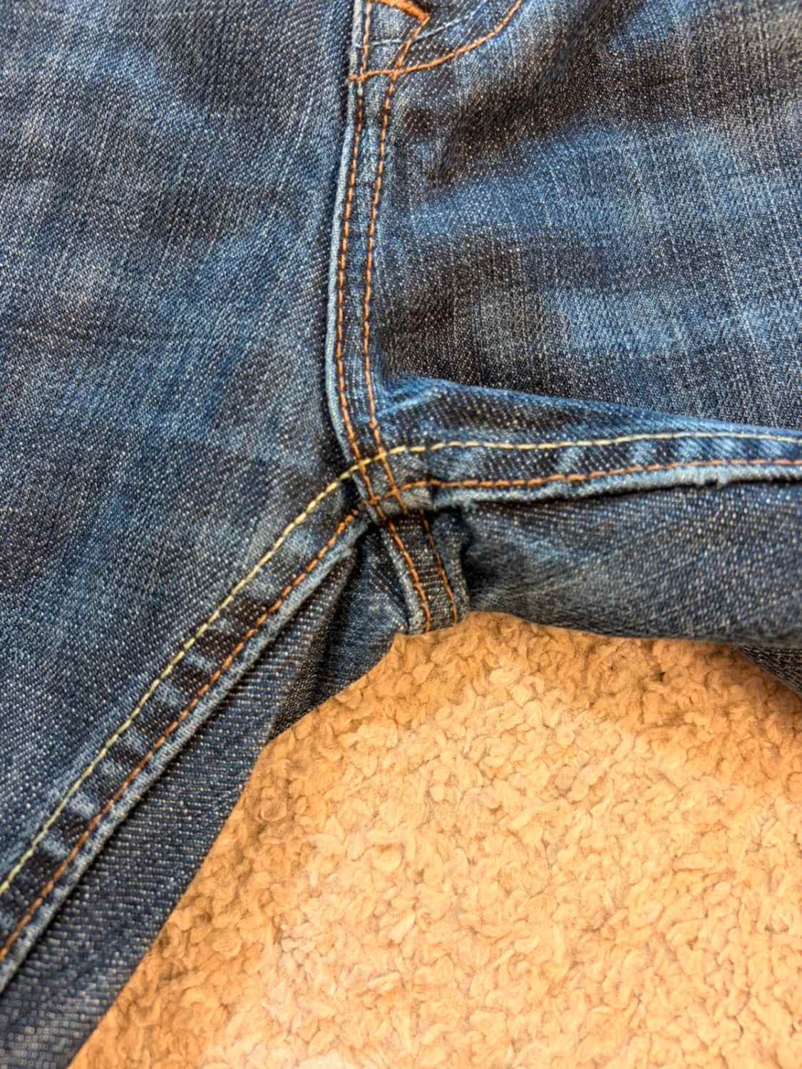 🔵🩳 Short Banana Republic "Boot Fit" Bleu - Coupe Moderne & Confortable