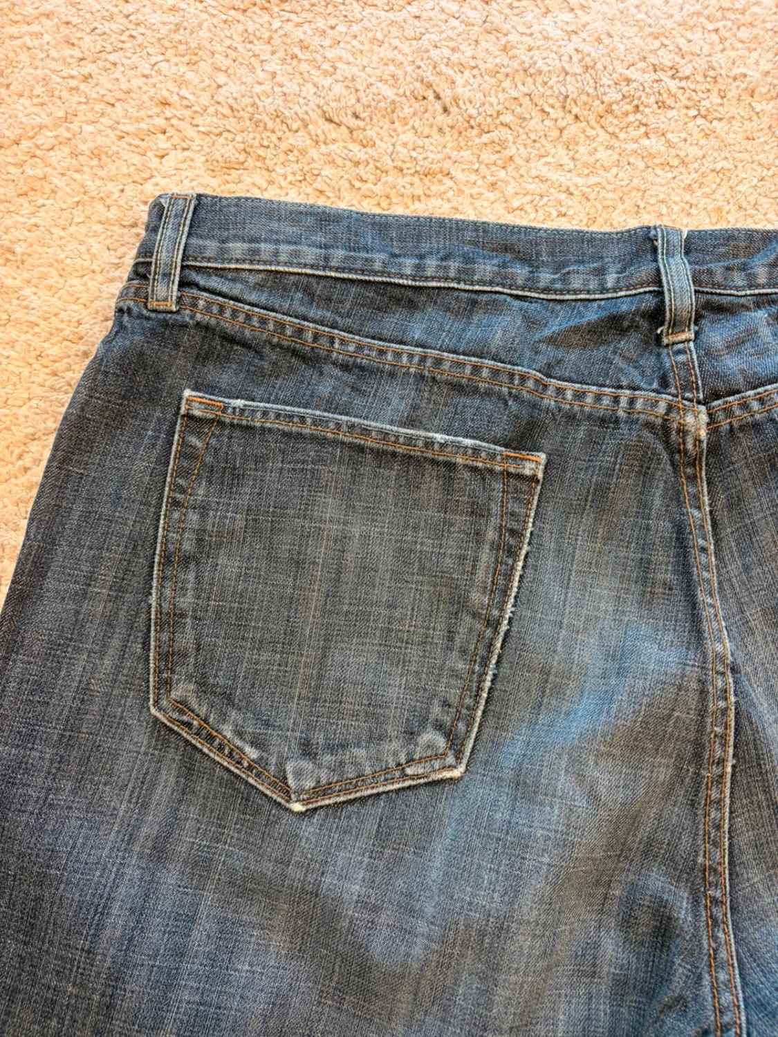 🔵🩳 Short Banana Republic "Boot Fit" Bleu - Coupe Moderne & Confortable