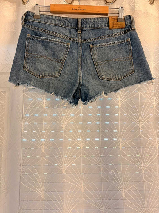 👖Pantalones cortos Lucky Brand "The Cut Off" en jean azul - Estilo denim relajado