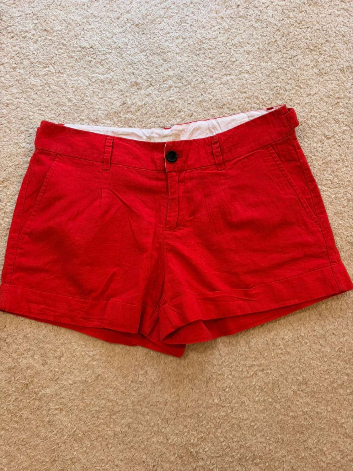 🧵 Short Banana Republic Rouge - Confort Élastique & Coloré