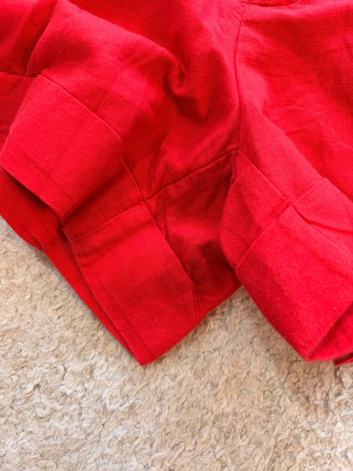 🧵 Short Banana Republic Rouge - Confort Élastique & Coloré