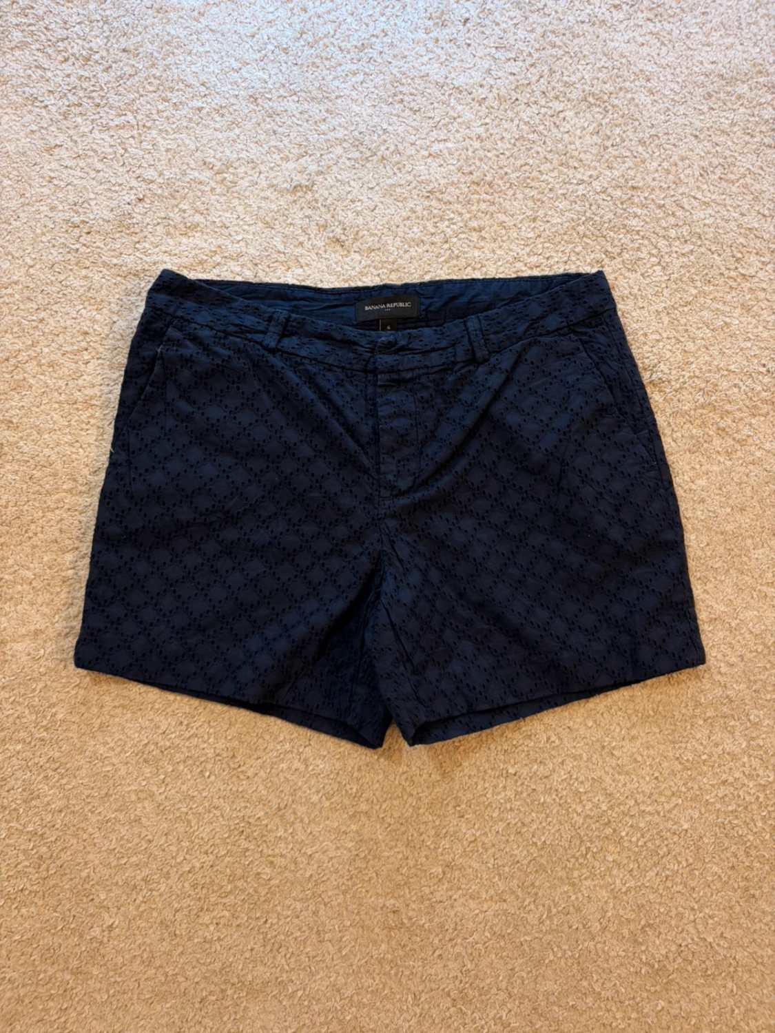 🧵 Short Banana Republic Marine Coton - Basique Confortable & Polyvalent