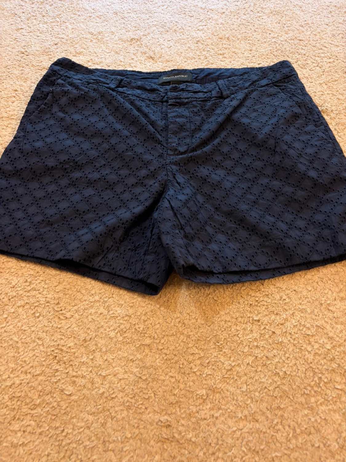 🧵 Short Banana Republic Marine Coton - Basique Confortable & Polyvalent