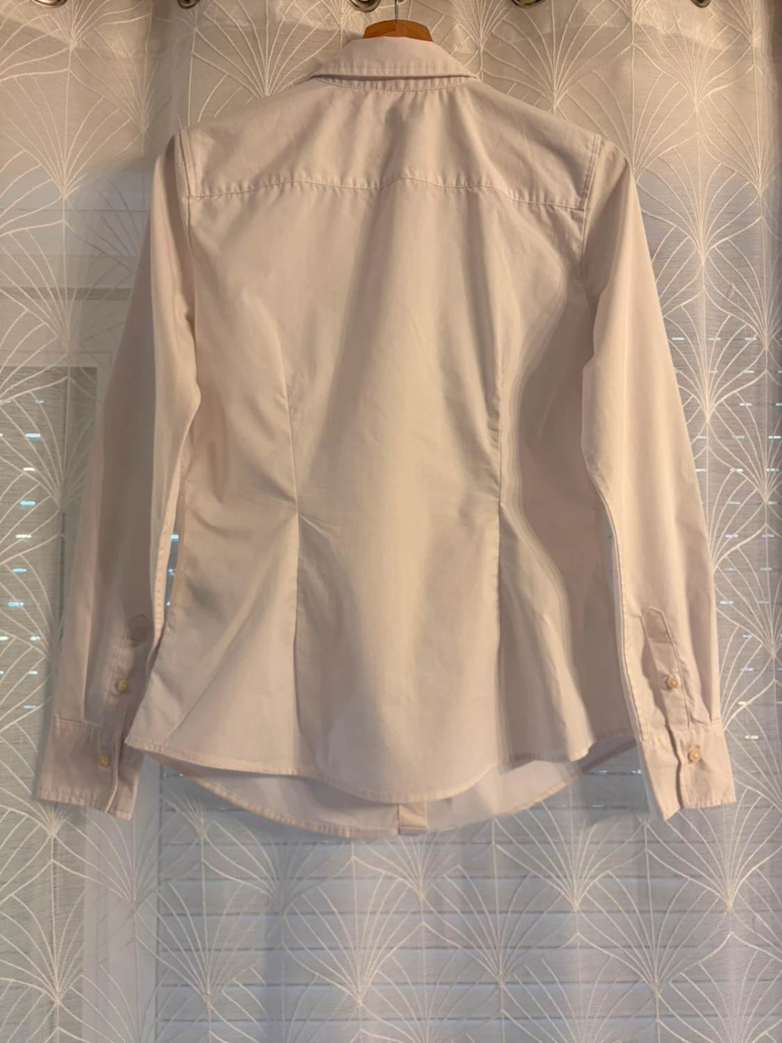 🤍👔 Chemise Banana Republic "Riley" Fitted Blanc Non-Iron - Impeccable & Pratique