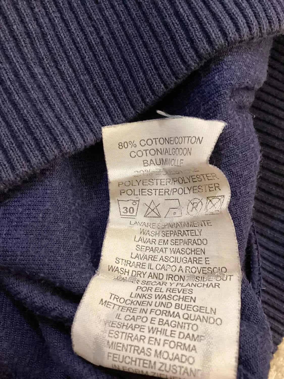 🔵 Pull Everlast à Capuche avec Zip - Marine - Taille L