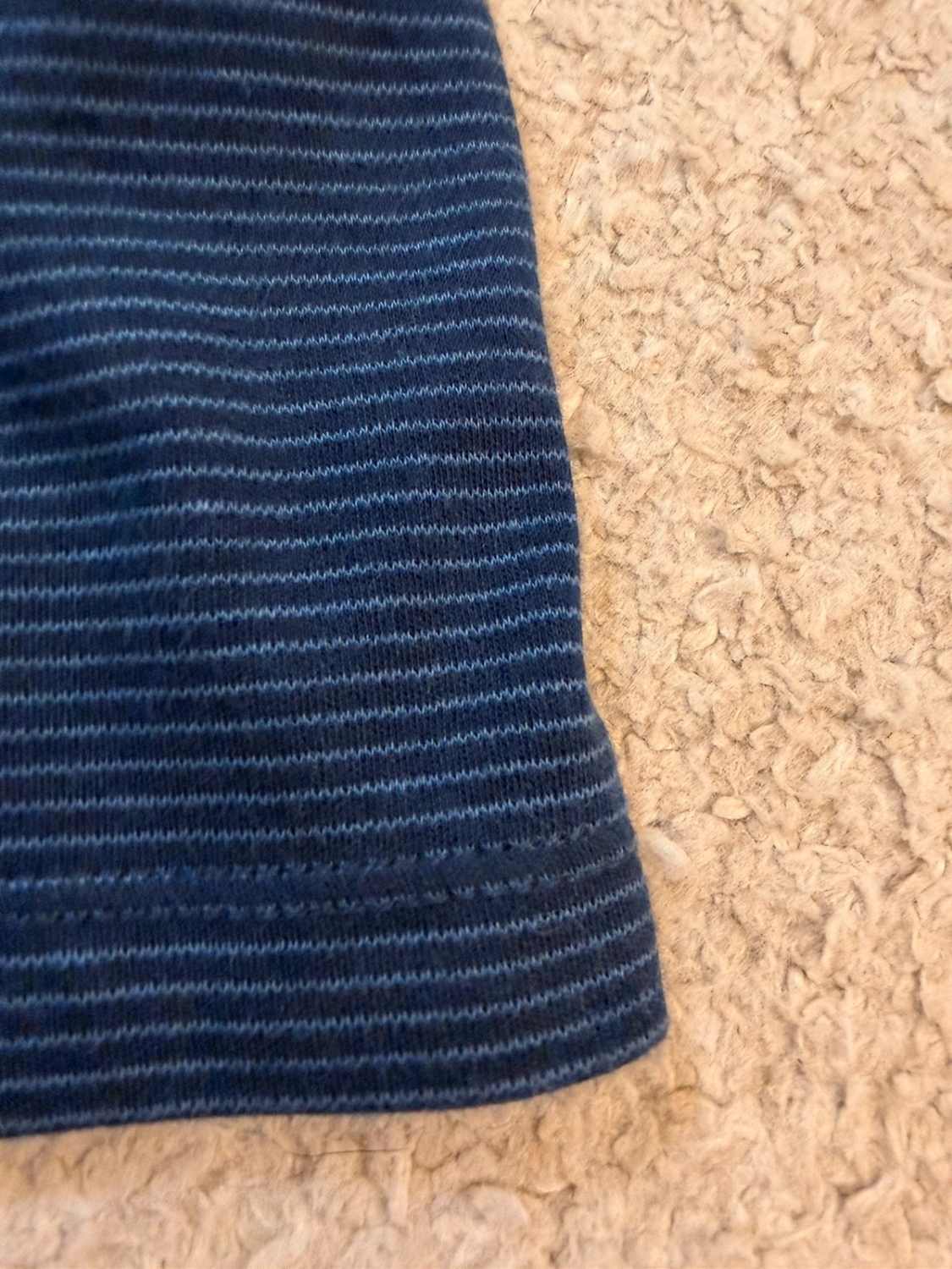 💧🔵 Polo Calvin Klein Liquid Touch à Rayures Marine/Bleu - Douceur & Élégance