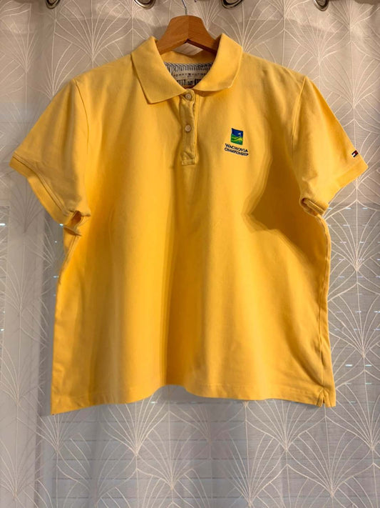 💛 Polo Tommy Hilfiger Crop Jaune "Wachovia Championship" - Collector Golf