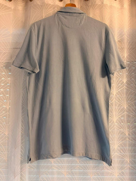 💧 Polo Banana Republic Piqué Anti-Moiteur Bleu Clair - Fraîcheur & Confort Actif
