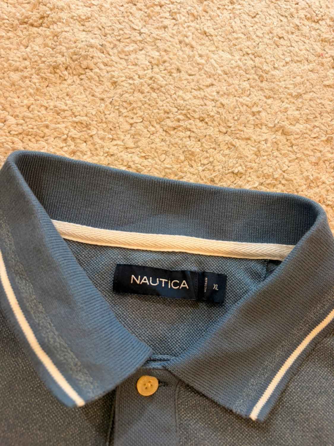 🔵Polo Nautica Bleu - Classique Confortable & Polyvalent