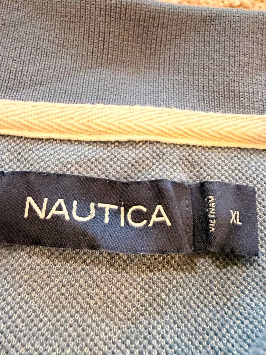 🔵Polo Nautica Bleu - Classique Confortable & Polyvalent