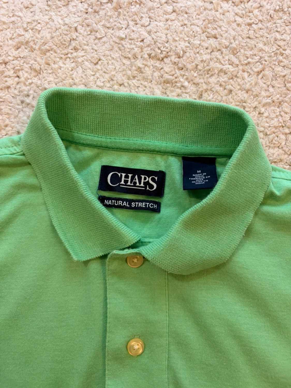 🍃💚 Polo Chaps Vert - Natural Stretch & Confortable