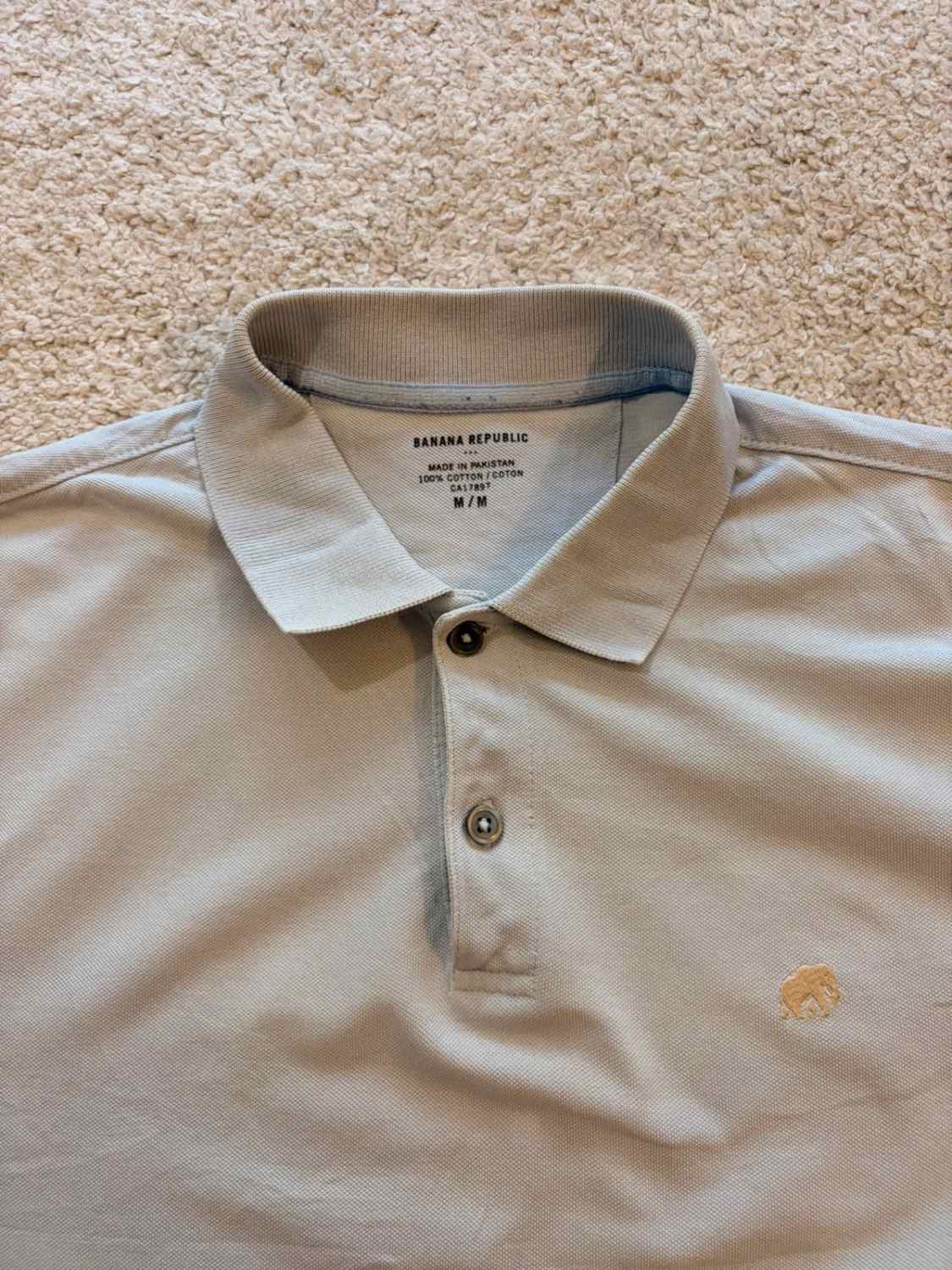 👕 Polo Banana Republic Bleu Clair - Fraîcheur & Style Décontracté