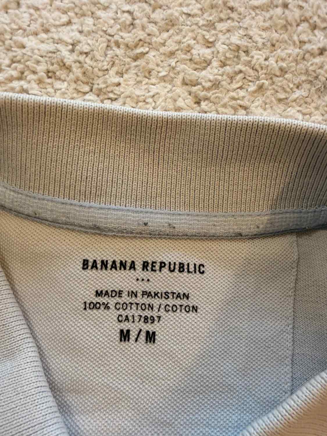 👕 Polo Banana Republic Bleu Clair - Fraîcheur & Style Décontracté
