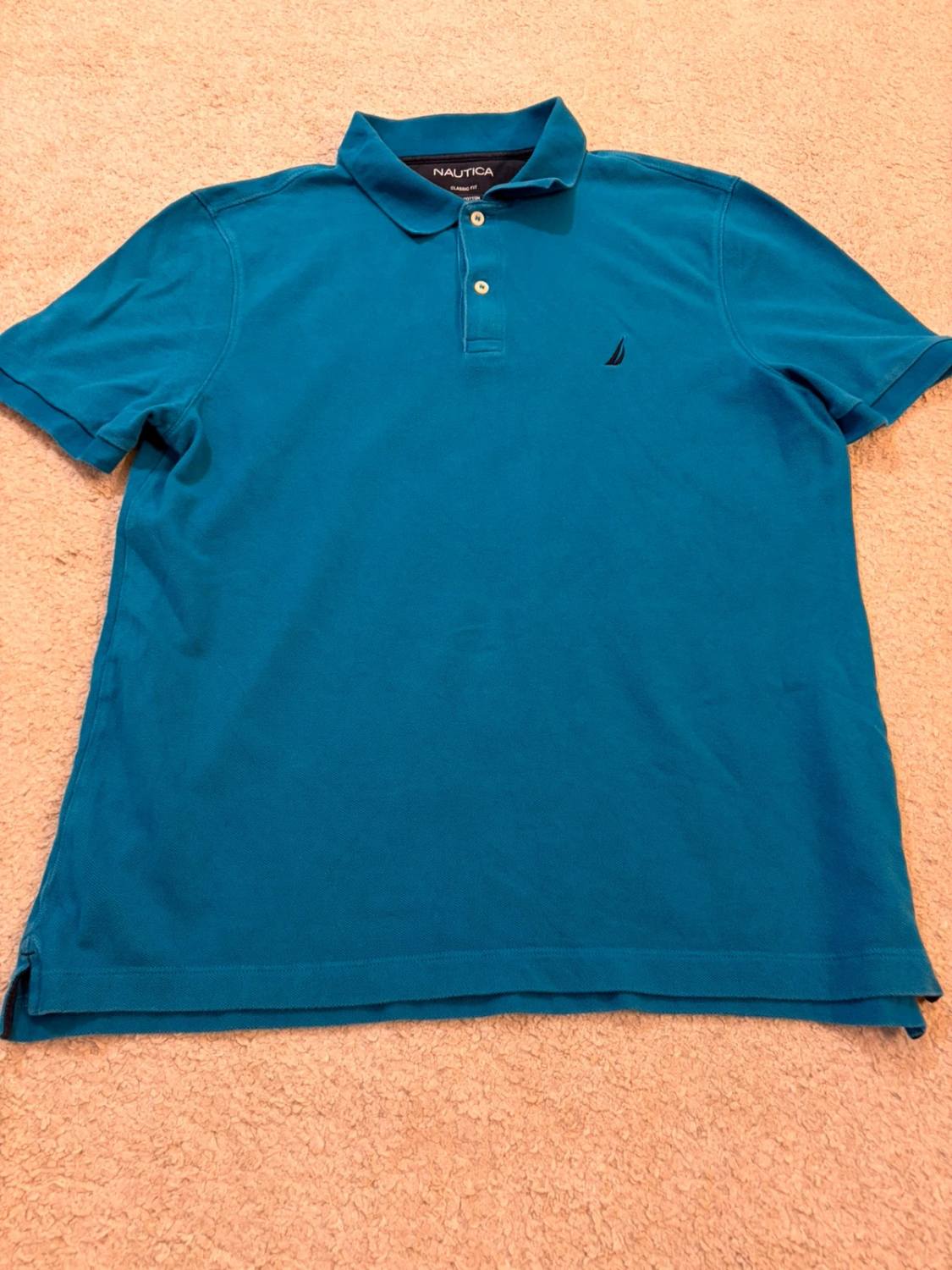 💎 Polo Nautica Classic Fit Bleu - Fraîcheur & Élégance Maritime