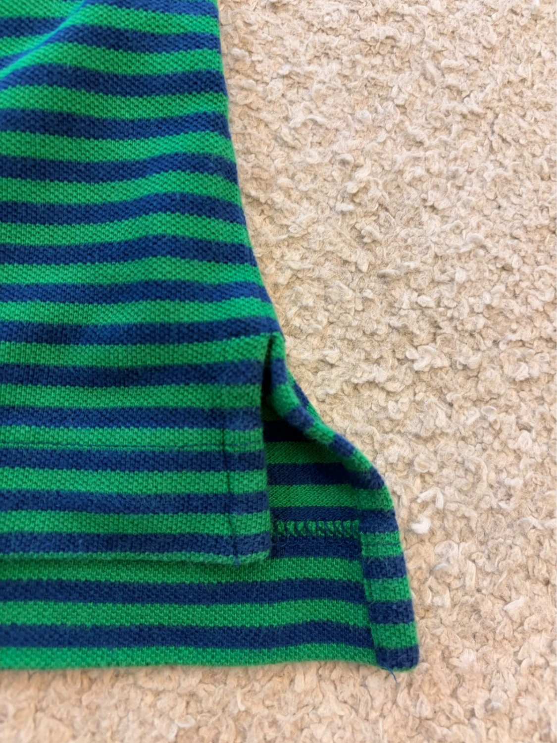 🐠 Polo Nautica à Rayures Vert/Marine - Style Marin & Dynamique