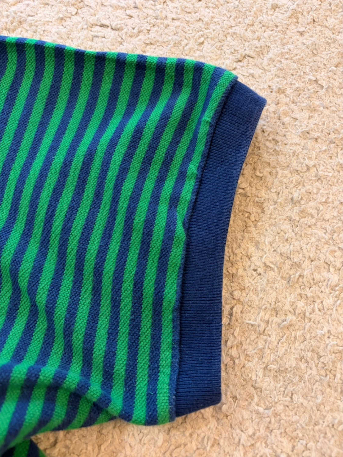 🐠 Polo Nautica à Rayures Vert/Marine - Style Marin & Dynamique