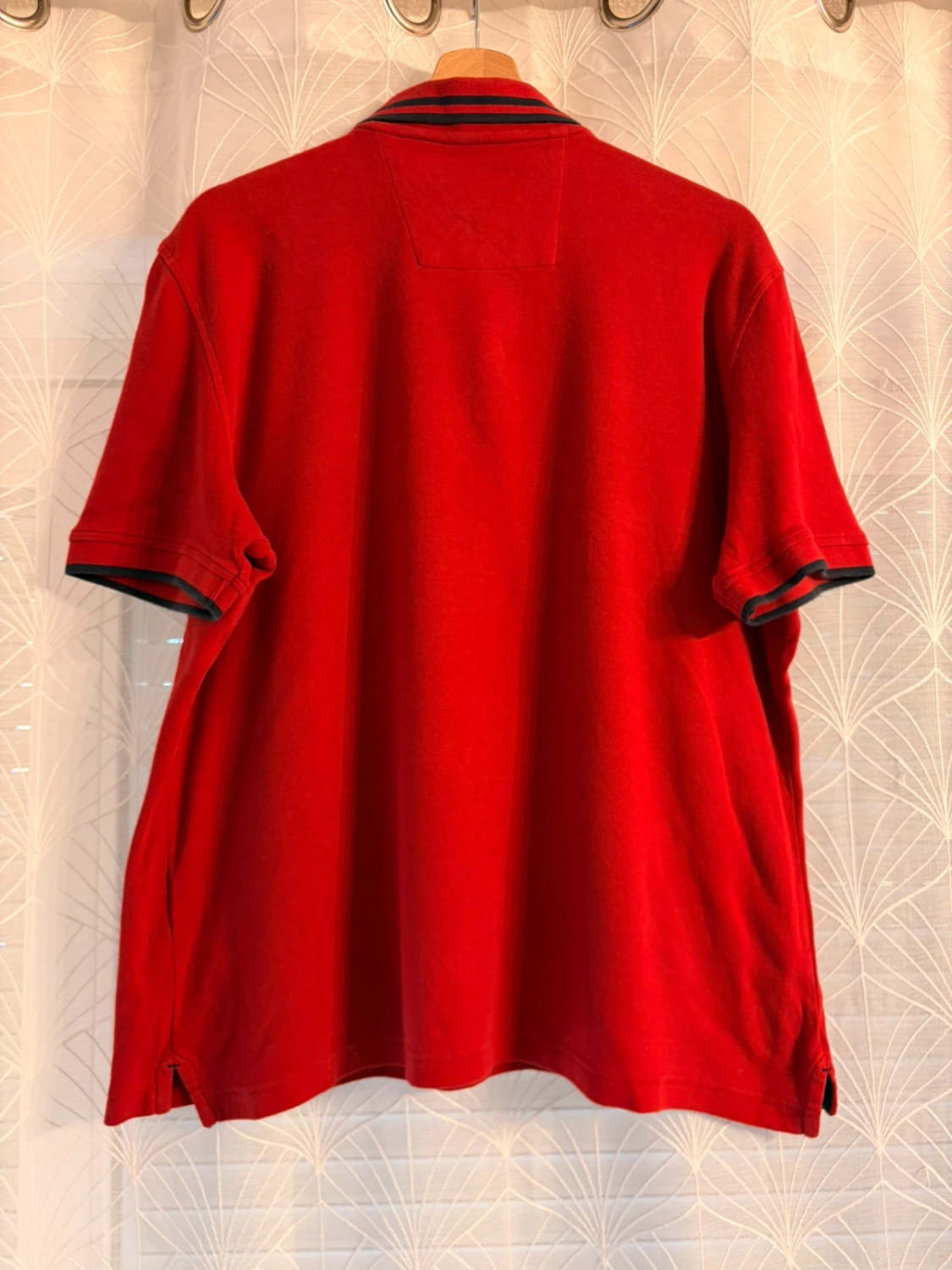 Polo Nautica Rouge - Élégance Nautique & Confortable
