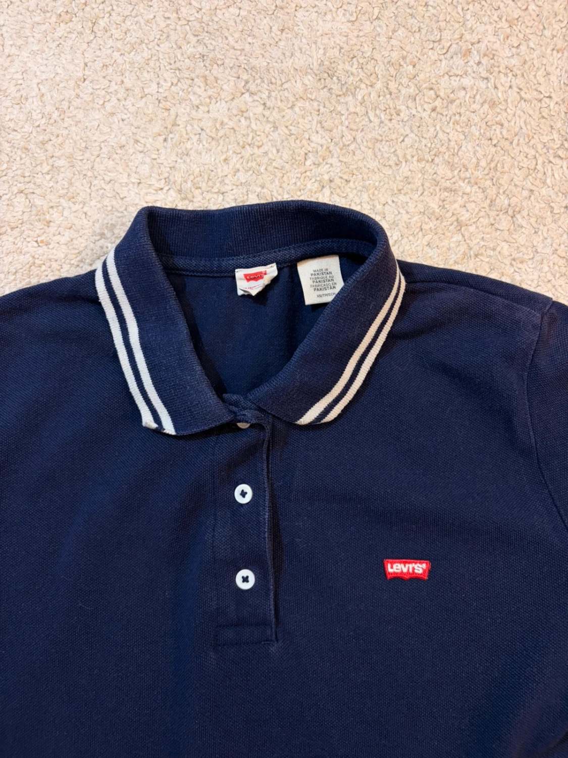 👚 Polo Levi's Marine - Classique Intemporel & Confortable