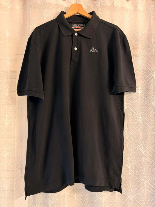 🔴 Polo Kappa Noir - Sportif & Iconique