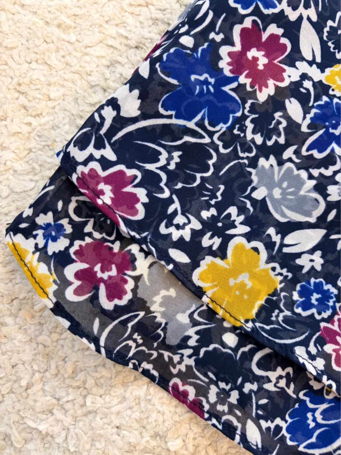 Blouse sans Manches Banana Republic - Motif Fleur - Taille XL