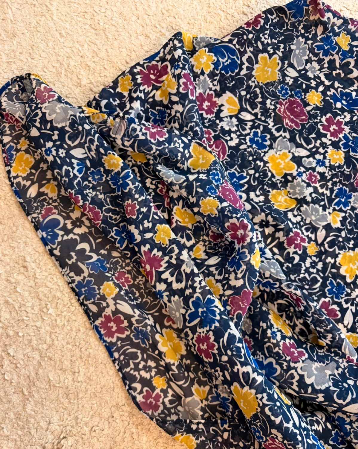 Blouse sans Manches Banana Republic - Motif Fleur - Taille XL