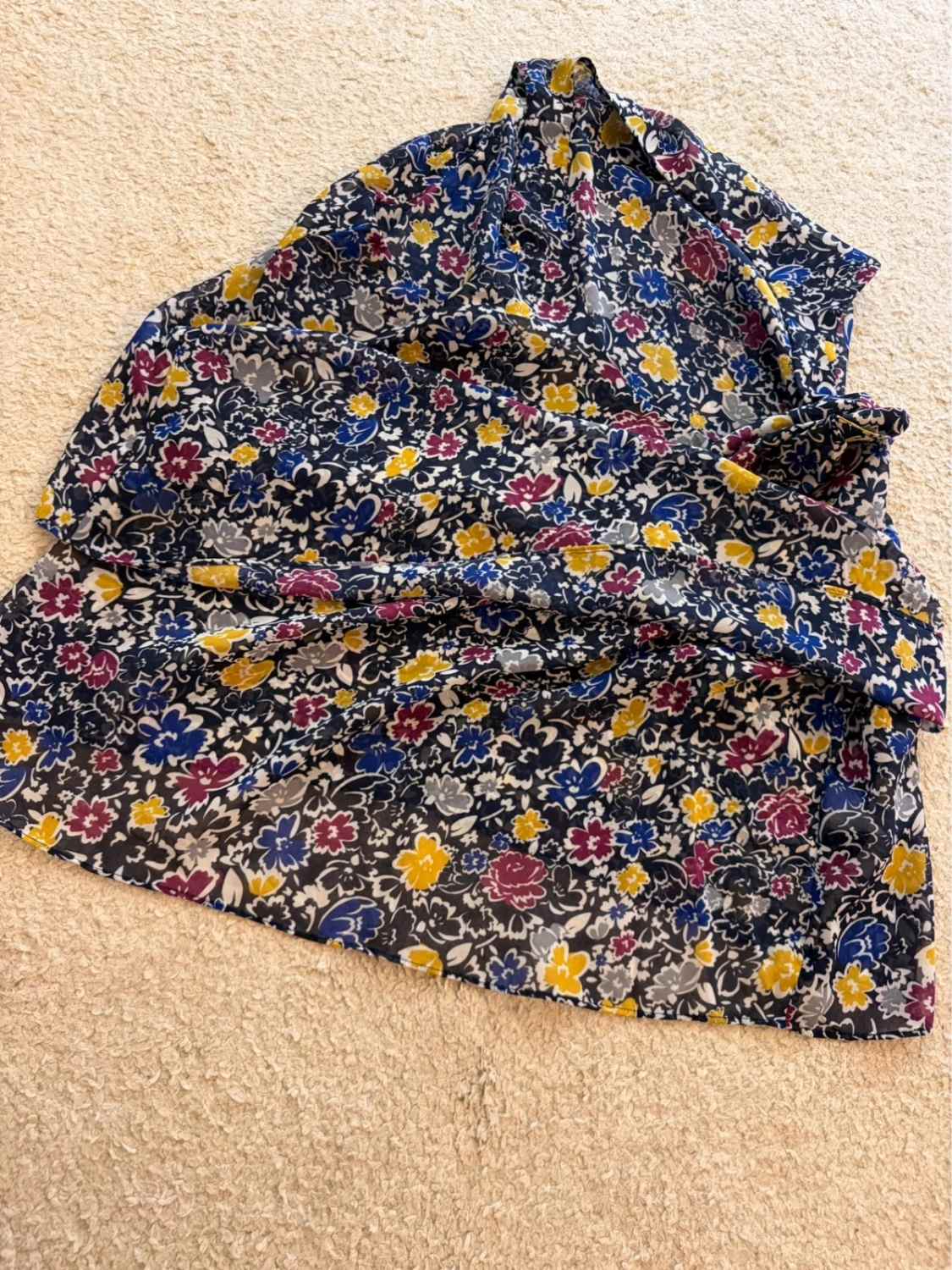 Blouse sans Manches Banana Republic - Motif Fleur - Taille XL