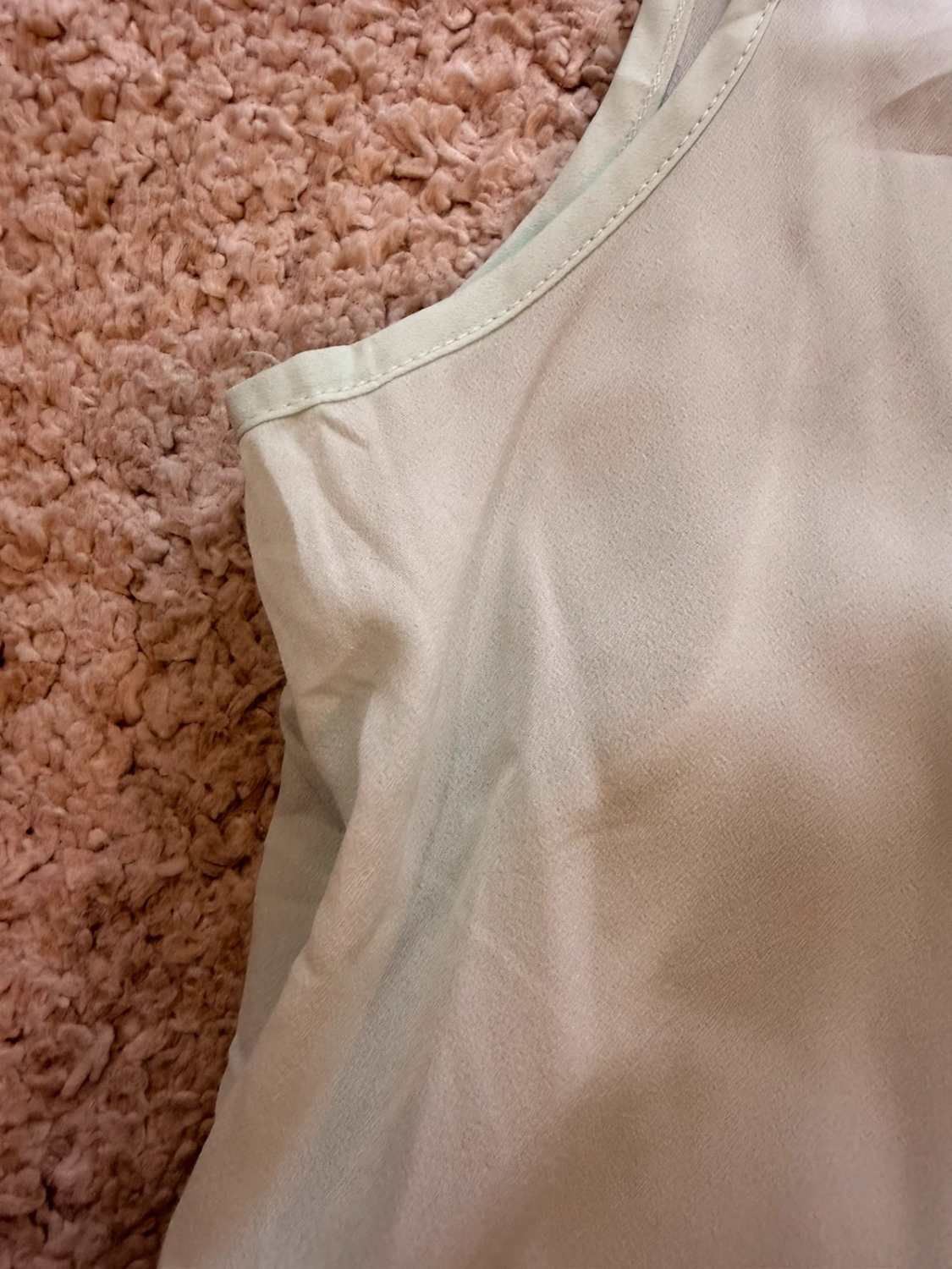 Blouse Banana Republic Sans Manches Turquoise - Coupe Structure & Couleur Vive