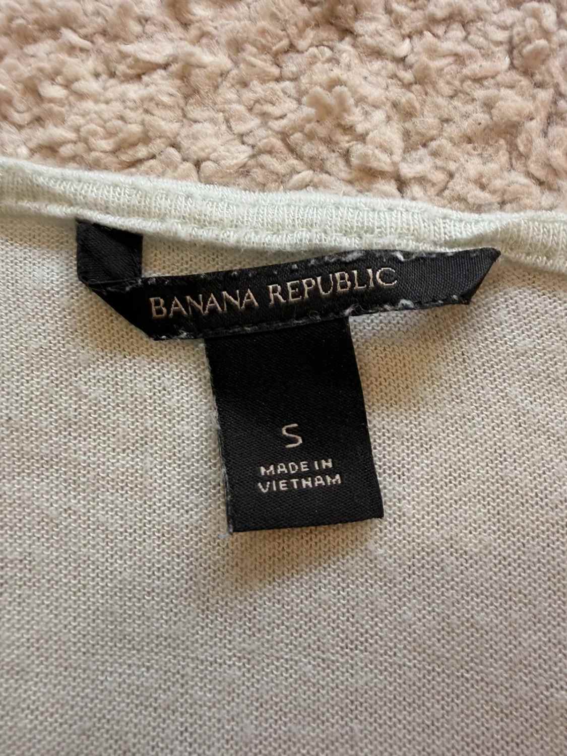 Blouse Banana Republic Sans Manches Turquoise - Coupe Structure & Couleur Vive