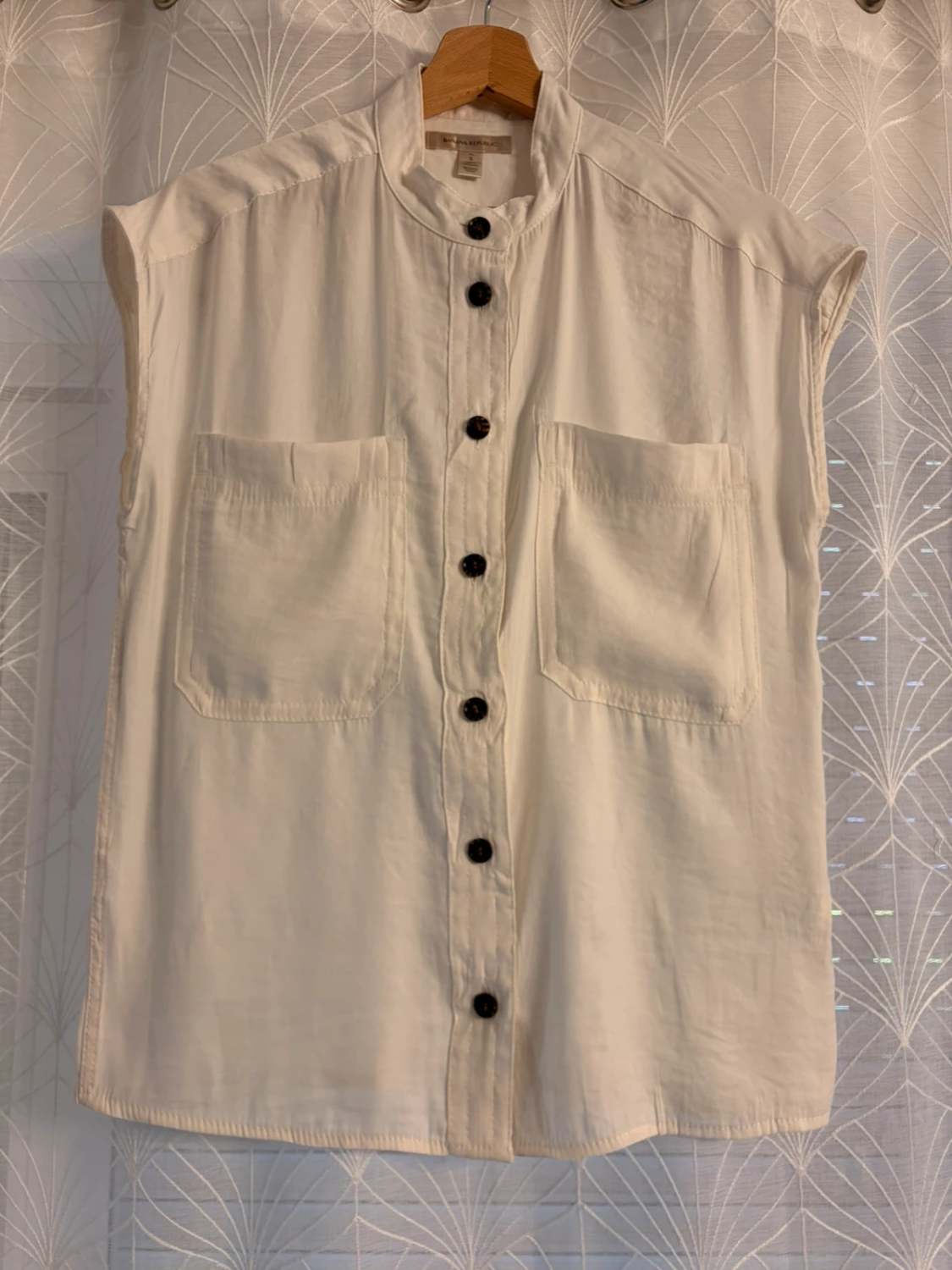 👚 Blouse Zara - Blanc - Lin - Femme (L)