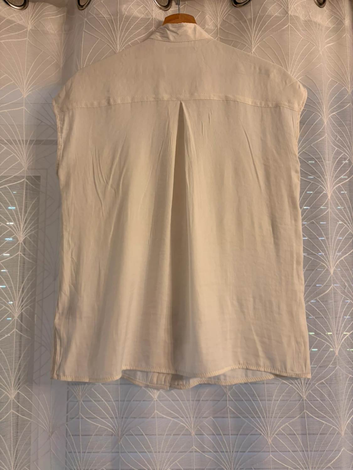 👚 Blouse Zara - Blanc - Lin - Femme (L)