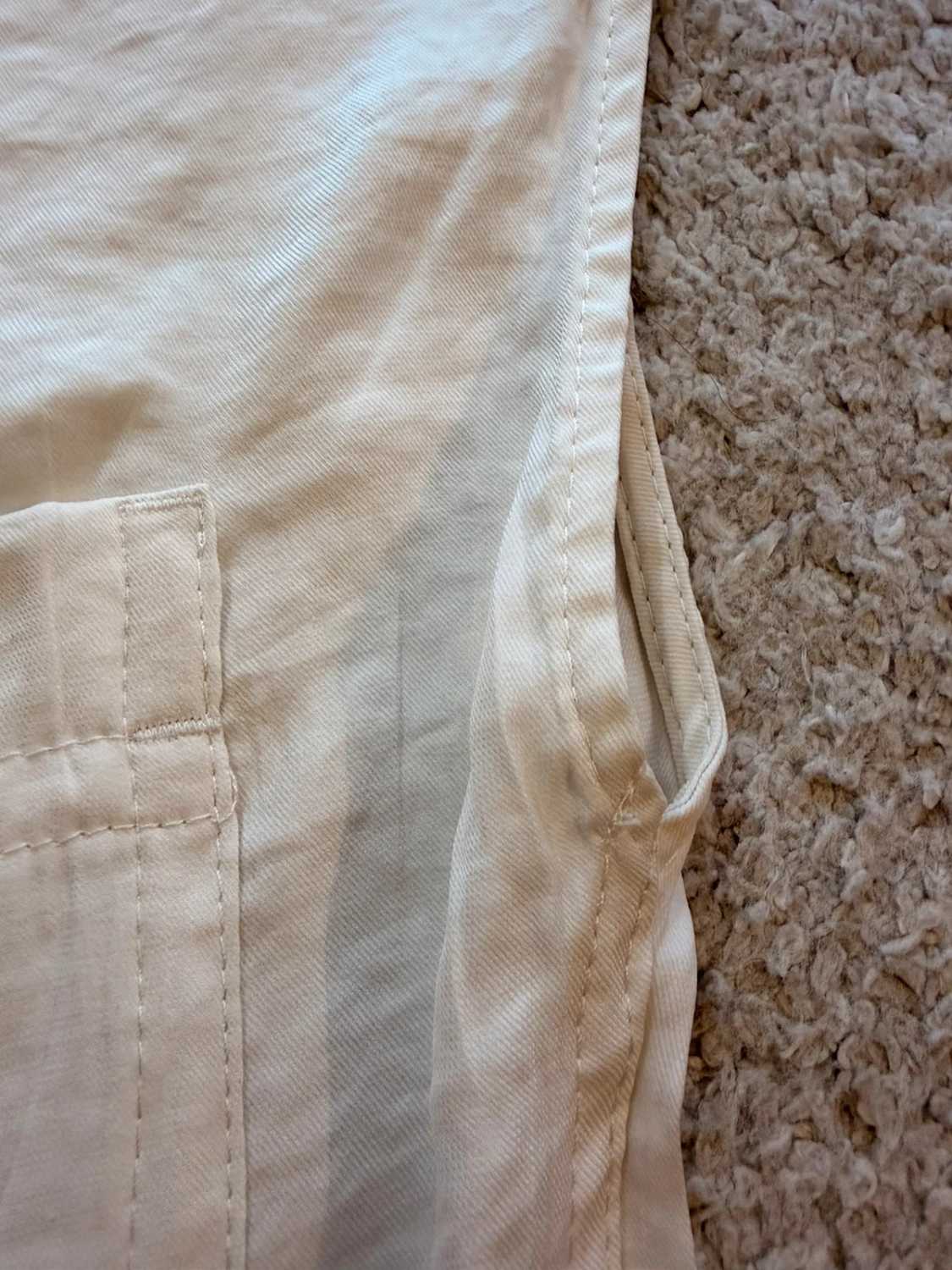 👚 Blouse Zara - Blanc - Lin - Femme (L)