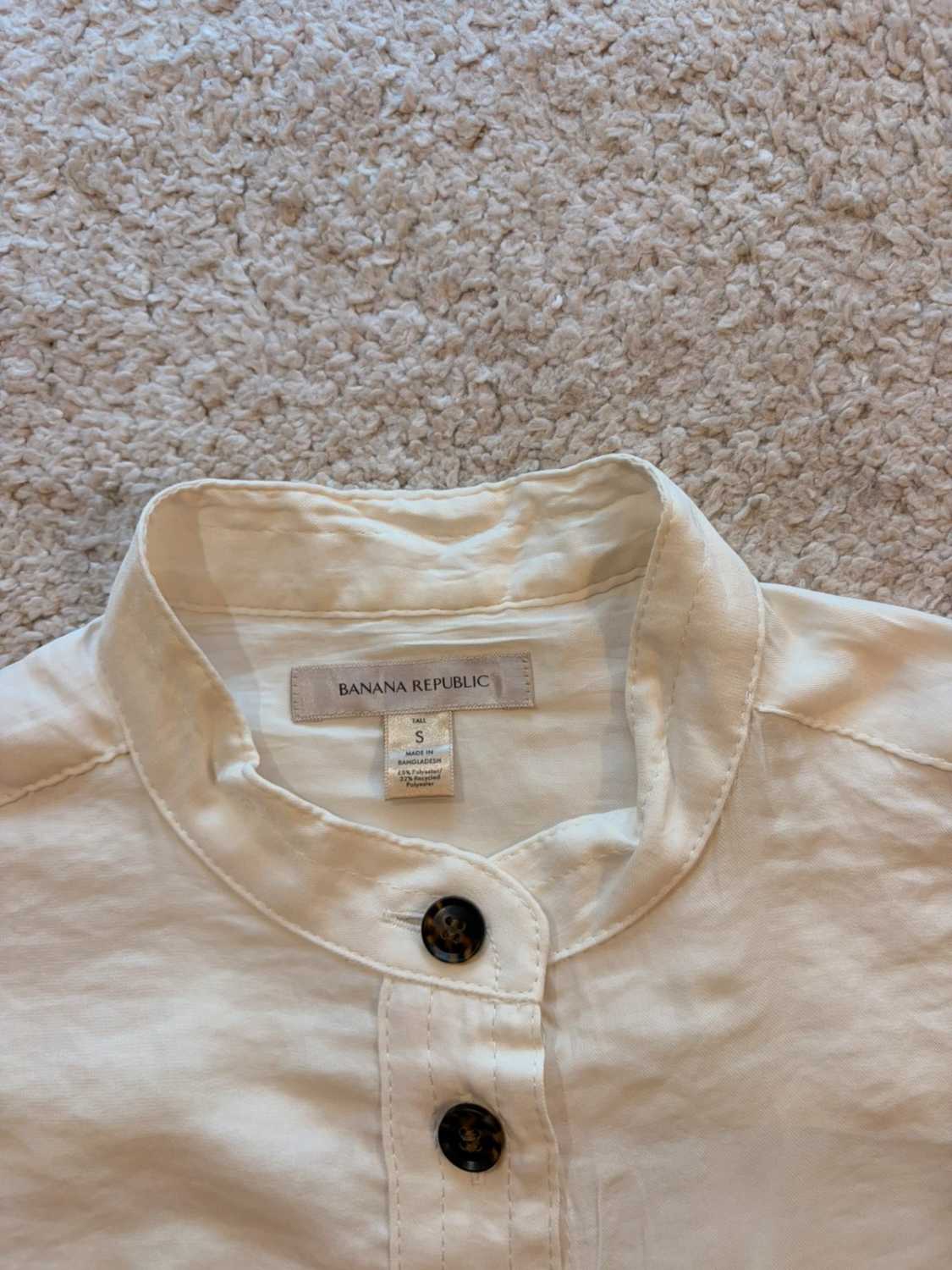 👚 Blouse Zara - Blanc - Lin - Femme (L)