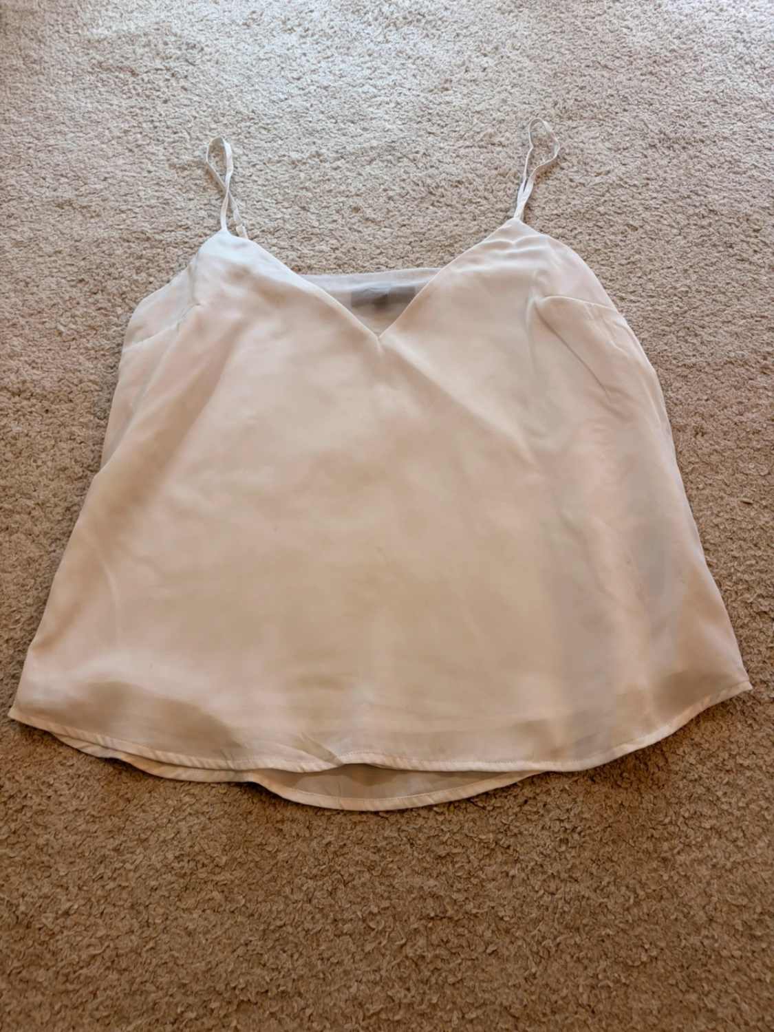 Top à Bretelles Banana Republic - Blanc - Taille XL (14) 👙