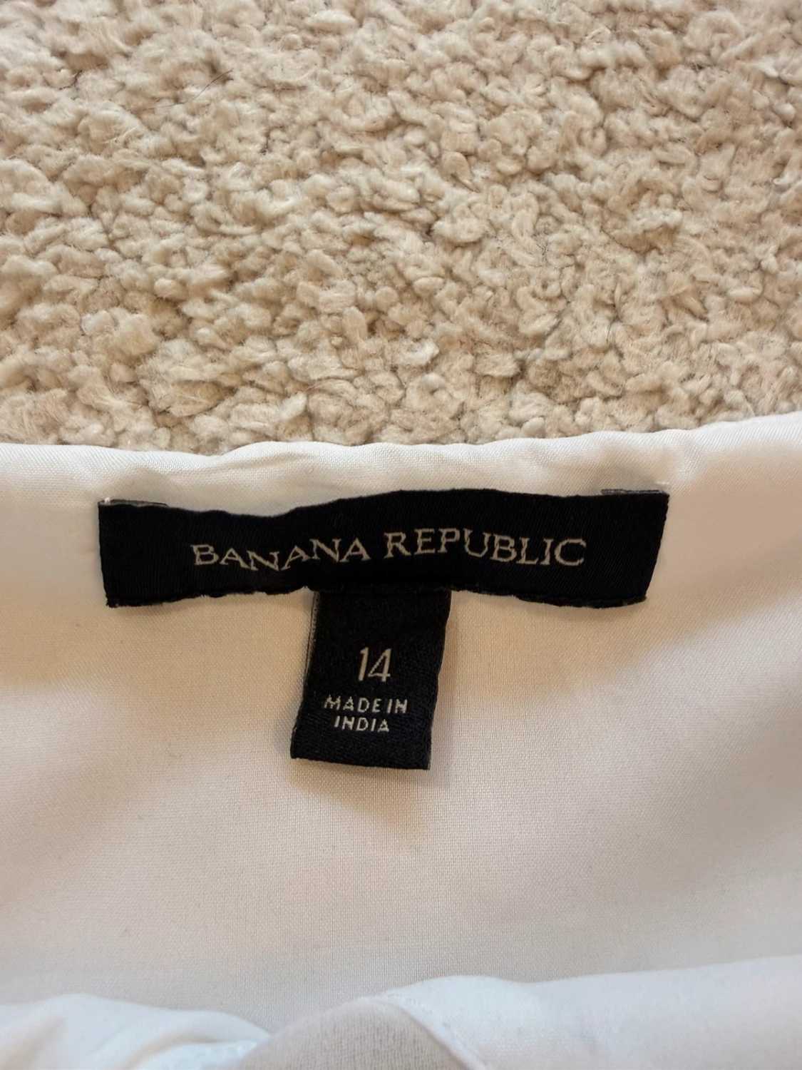 Top à Bretelles Banana Republic - Blanc - Taille XL (14) 👙