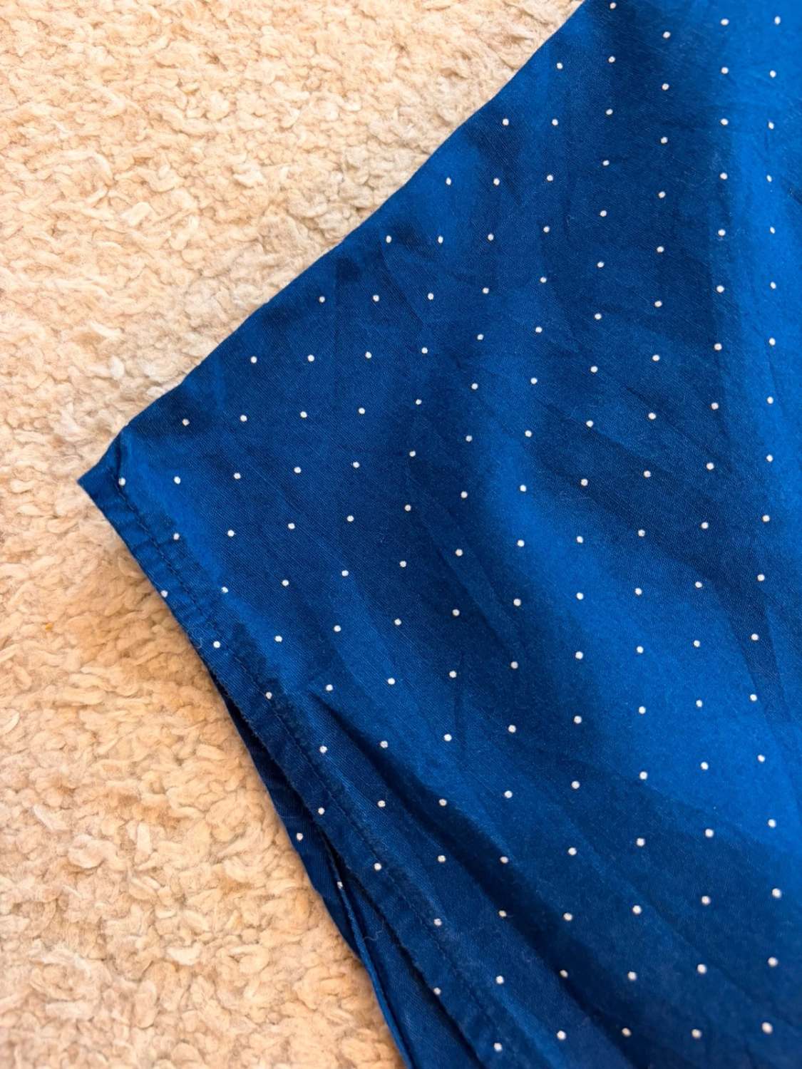 Michael Kors Heren Tailored Fit Overhemd - Marine met Motief - Maat L