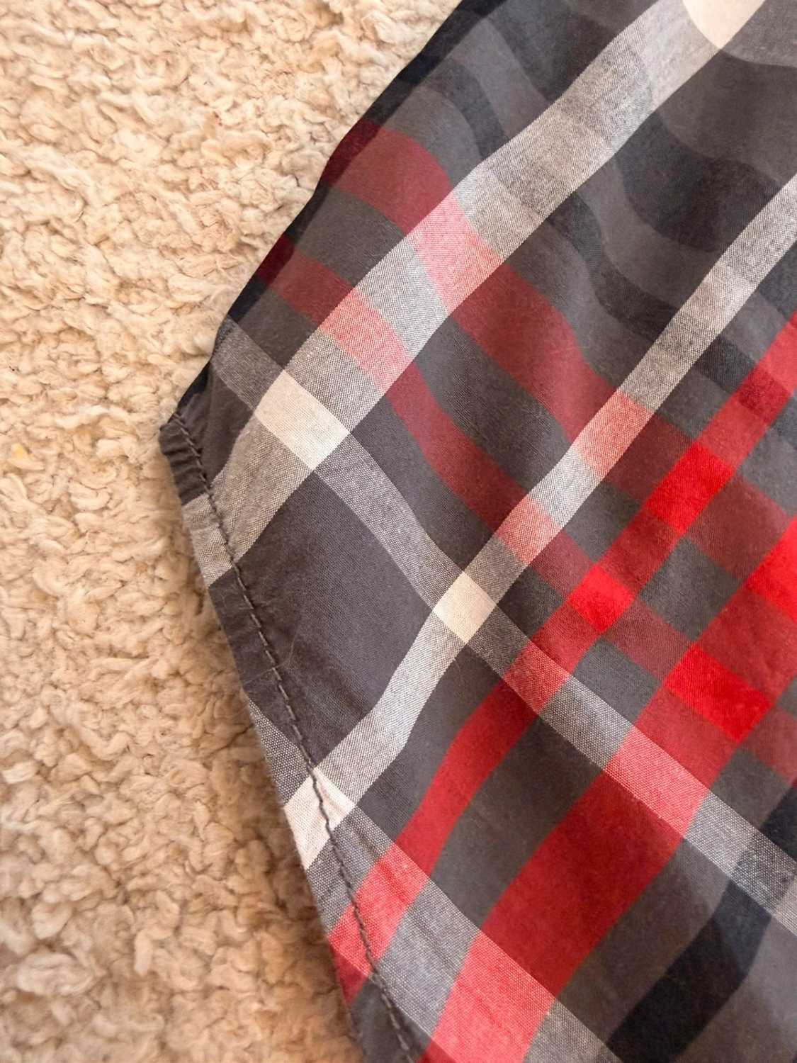 Chemise Wrangler Homme à Carreaux - Kaki/Rouge/Blanc - Taille XXL