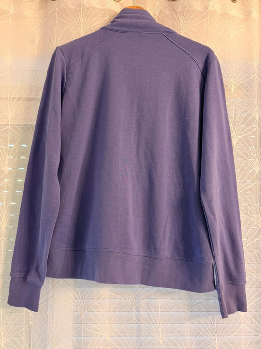 🌸 Pull à zip Champion Lilas - L